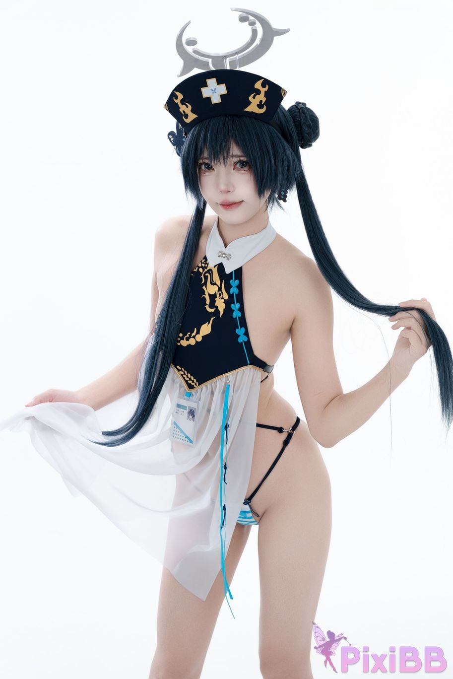 Cosplayer Your face is round and Azure Files Concubine Longhua Nurse PixiBB.COM 006