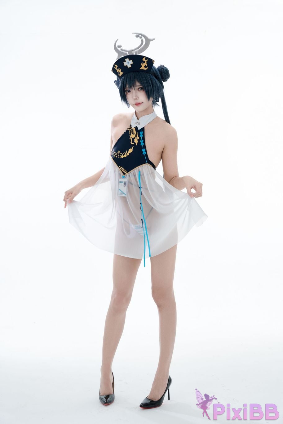 Cosplayer Your face is round and Azure Files Concubine Longhua Nurse PixiBB.COM 007