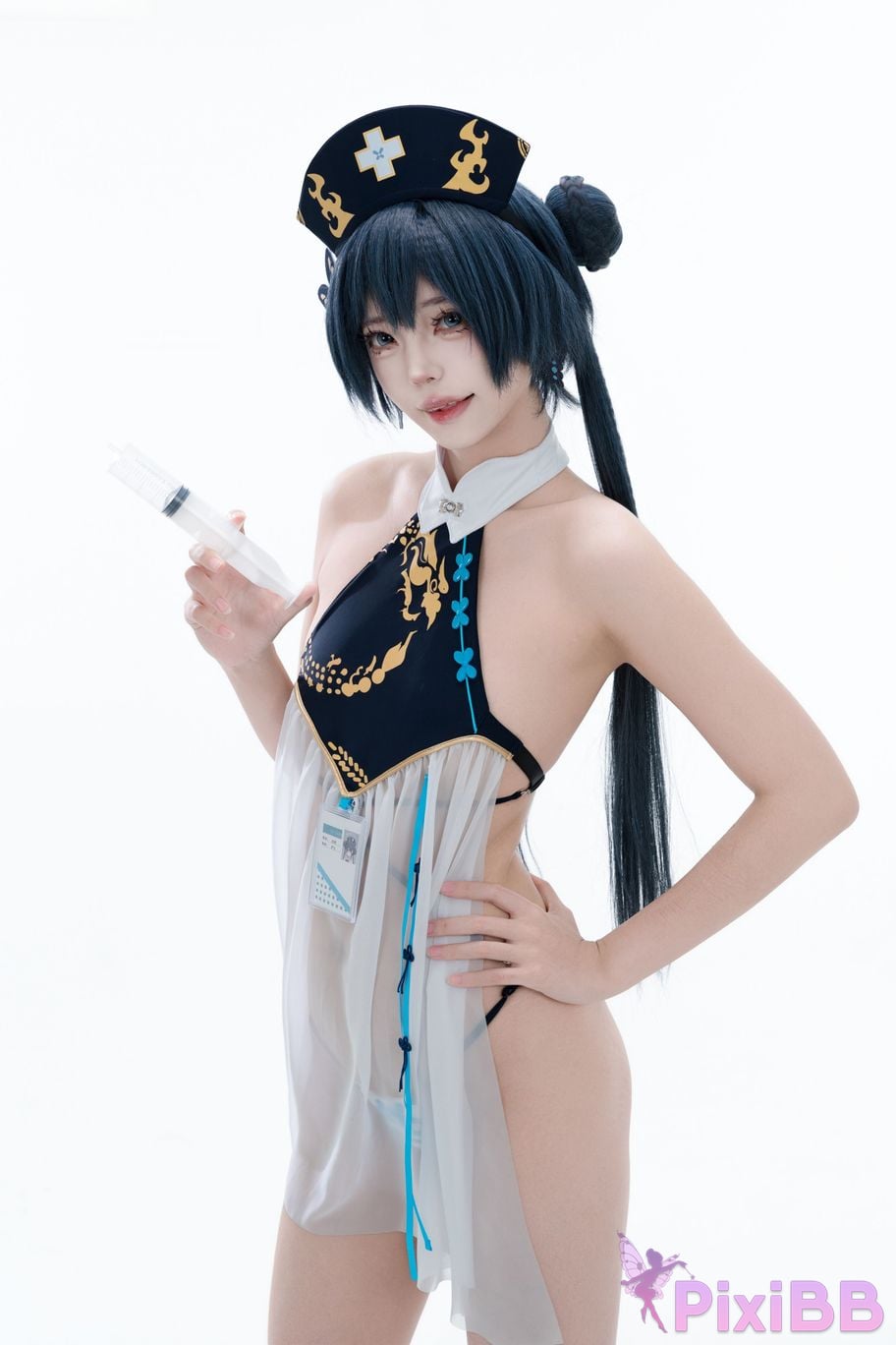Cosplayer Your face is round and Azure Files Concubine Longhua Nurse PixiBB.COM 013