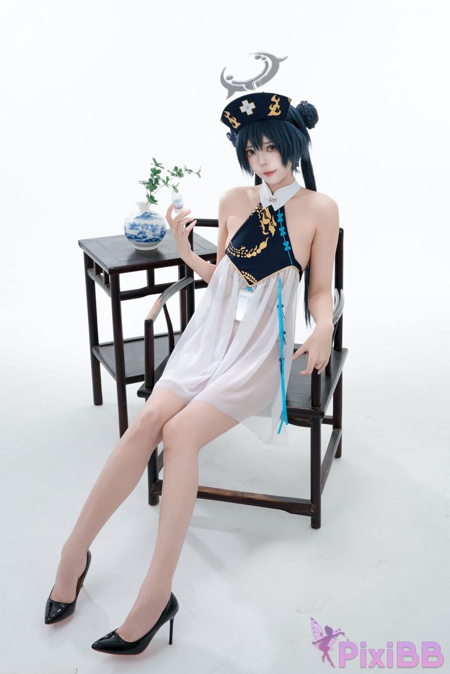 Cosplayer Your face is round and Azure Files Concubine Longhua Nurse PixiBB.COM 014