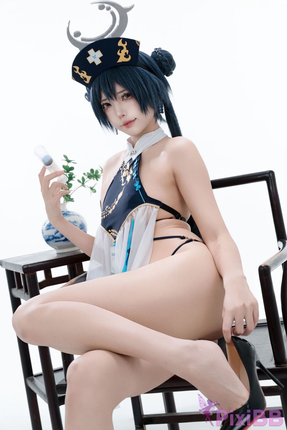 Cosplayer Your face is round and Azure Files Concubine Longhua Nurse PixiBB.COM 016