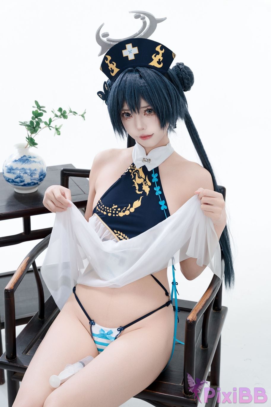 Cosplayer Your face is round and Azure Files Concubine Longhua Nurse PixiBB.COM 018
