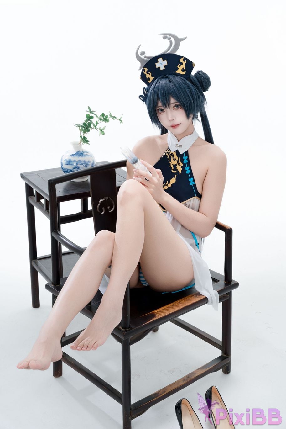 Cosplayer Your face is round and Azure Files Concubine Longhua Nurse PixiBB.COM 021
