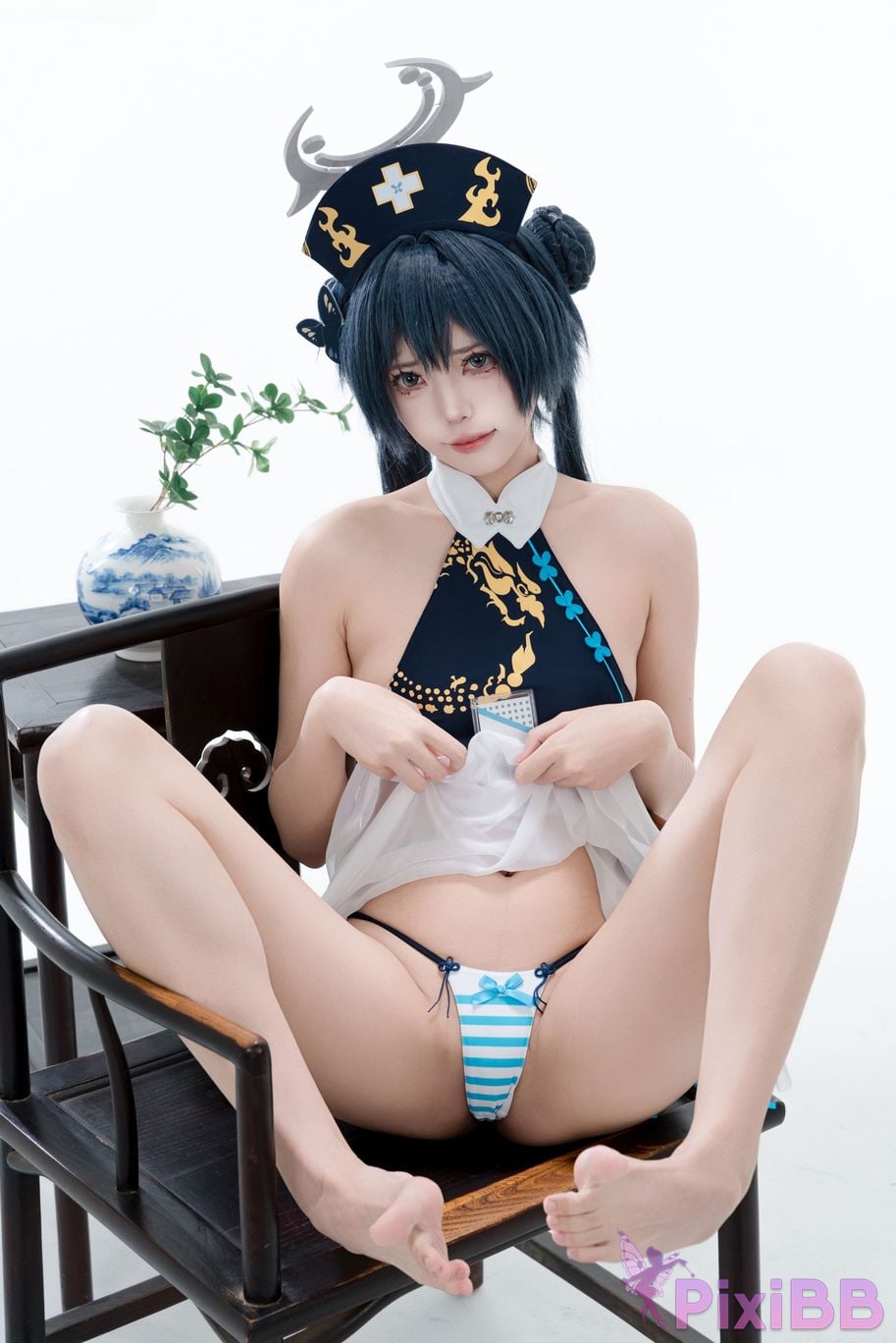 Cosplayer Your face is round and Azure Files Concubine Longhua Nurse PixiBB.COM 027