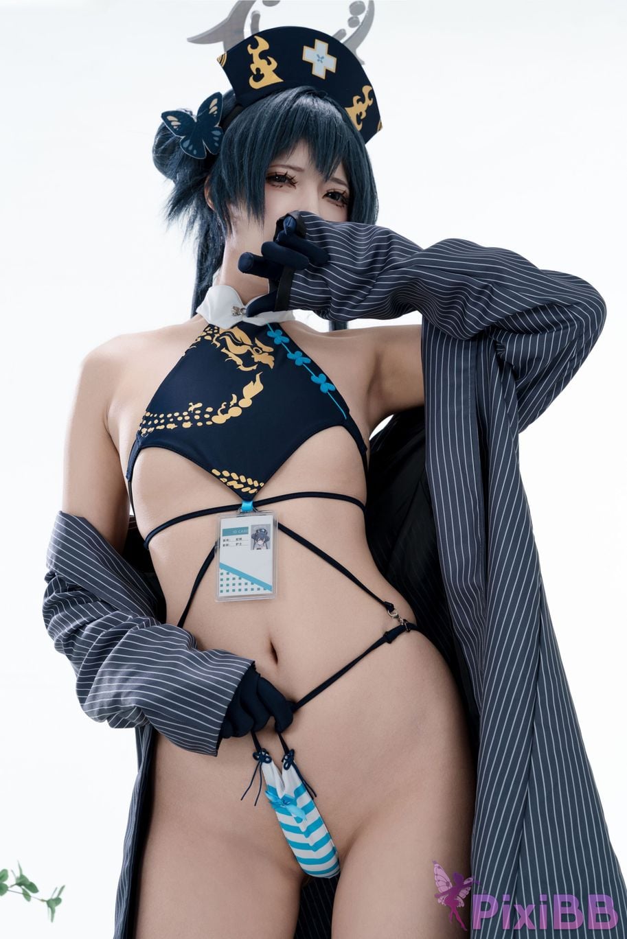 Cosplayer Your face is round and Azure Files Concubine Longhua Nurse PixiBB.COM 033