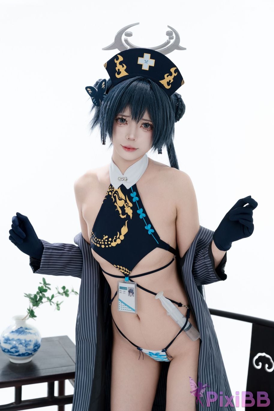 Cosplayer Your face is round and Azure Files Concubine Longhua Nurse PixiBB.COM 039