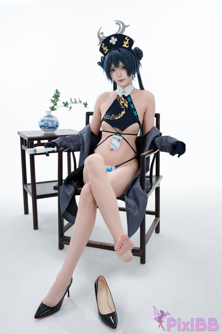 Cosplayer Your face is round and Azure Files Concubine Longhua Nurse PixiBB.COM 041