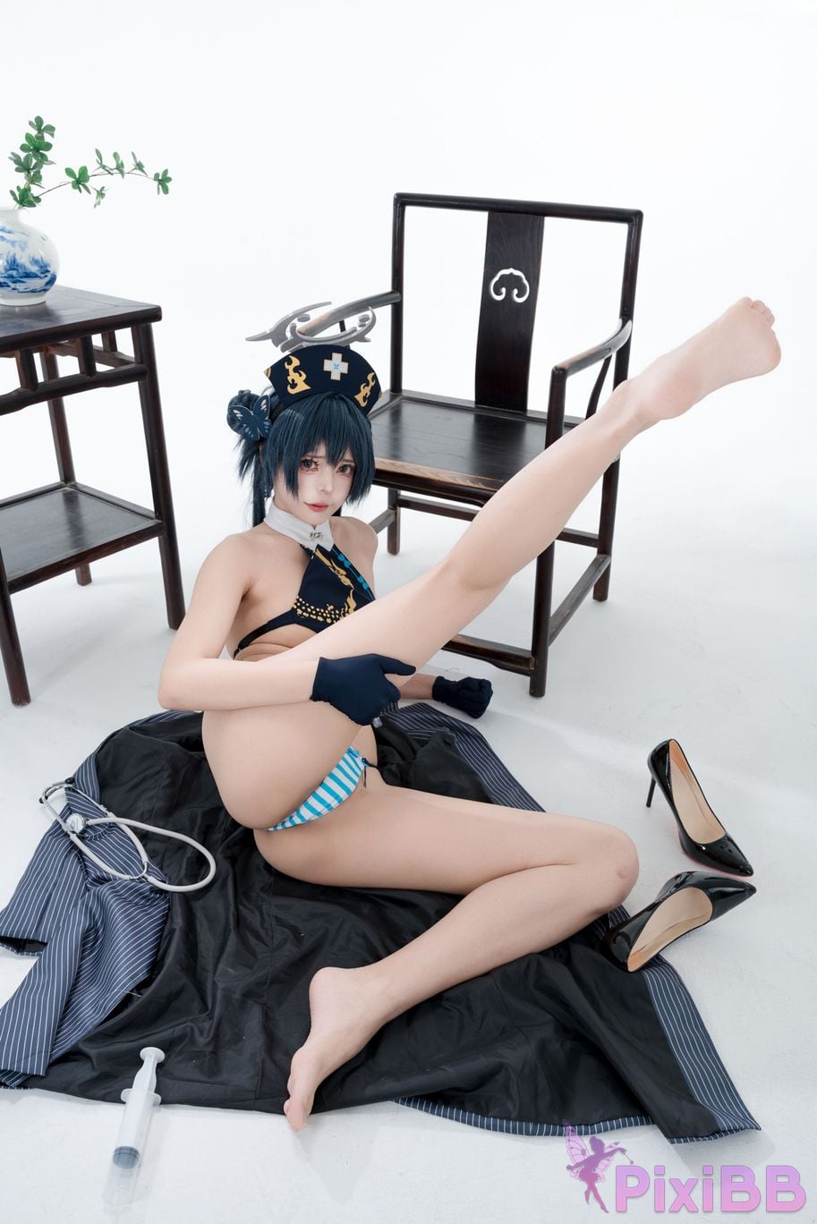 Cosplayer Your face is round and Azure Files Concubine Longhua Nurse PixiBB.COM 067