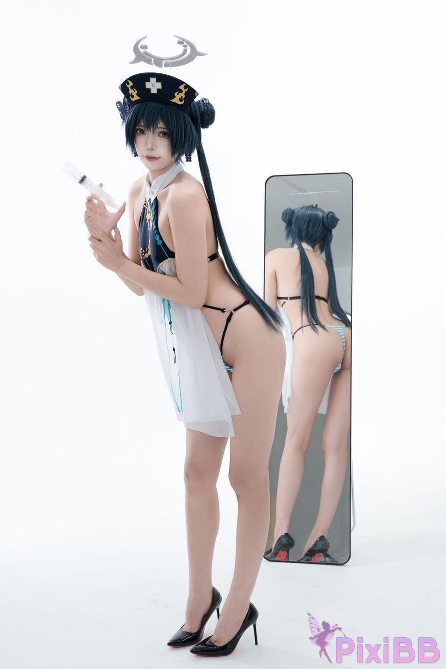 Cosplayer Your face is round and Azure Files Concubine Longhua Nurse PixiBB.COM 068