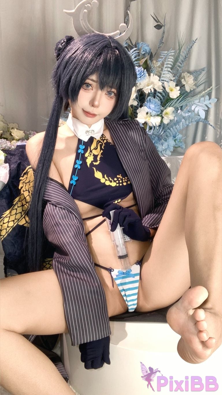 Cosplayer Your face is round and Azure Files Concubine Longhua Nurse PixiBB.COM 076