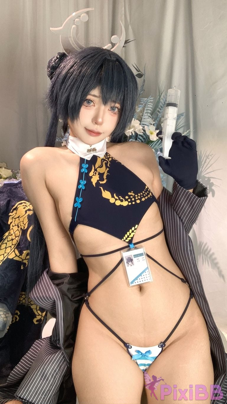 Cosplayer Your face is round and Azure Files Concubine Longhua Nurse PixiBB.COM 078