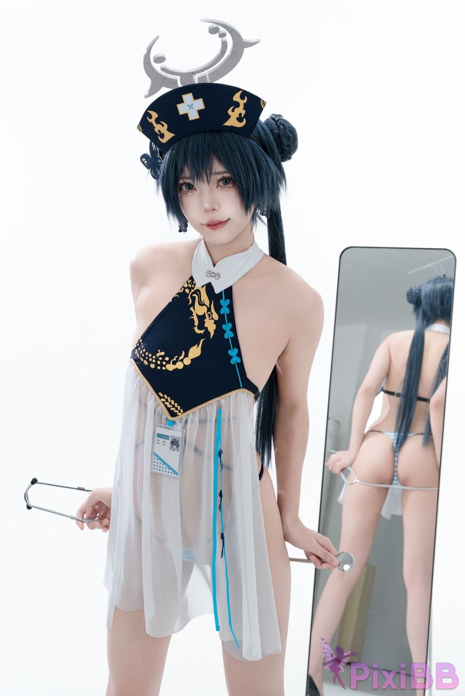 Cosplayer Your face is round and Azure Files Concubine Longhua Nurse PixiBB.COM 079