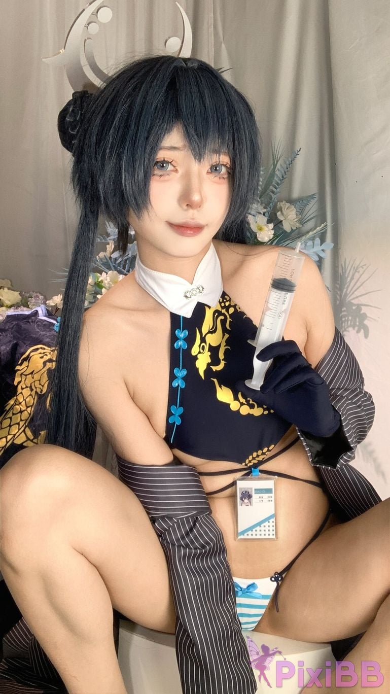 Cosplayer Your face is round and Azure Files Concubine Longhua Nurse PixiBB.COM 080