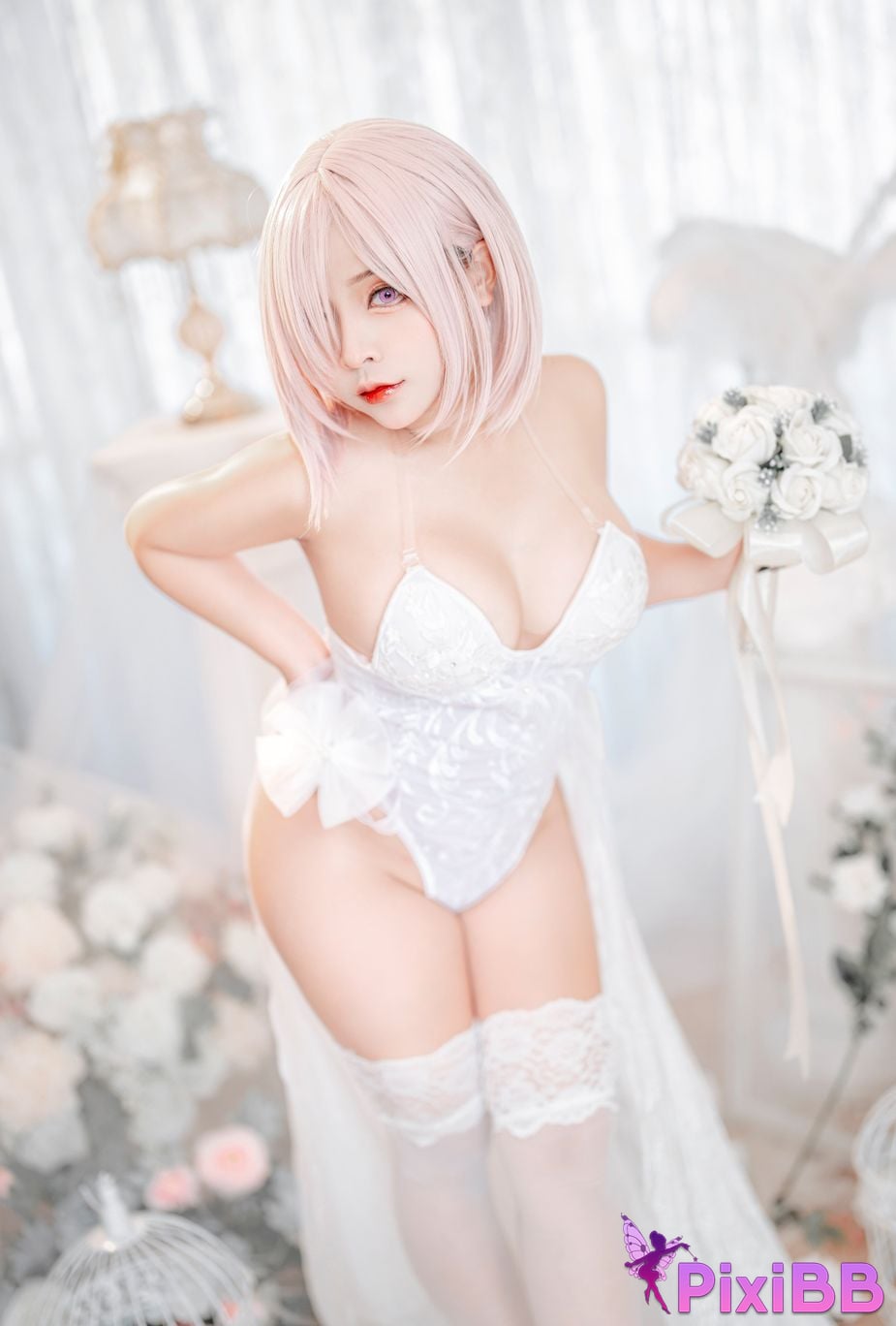 Sayo Momo Mashu Kyrielight Wedding Dress PixiBB.COM