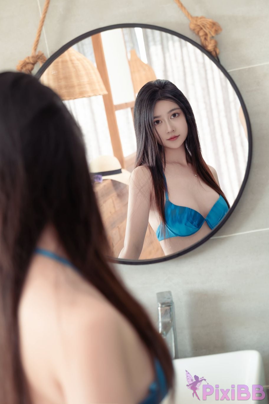 Cosplayer every year Nnian a touch of blue PixiBB.COM 026