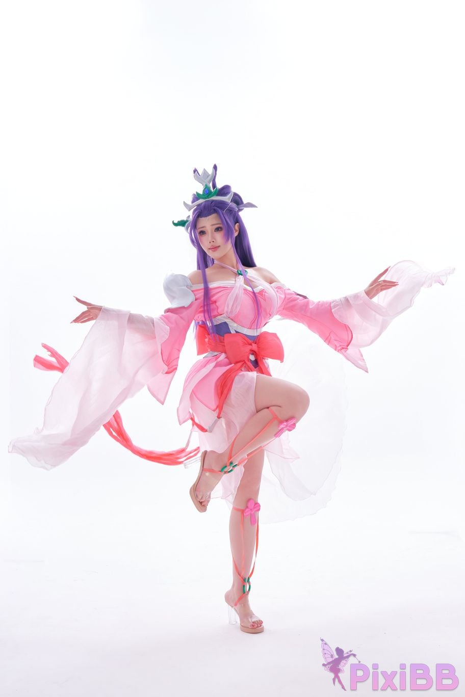 Cosplayer Titanium alloy TiTi wind fairy PixiBB.COM 013