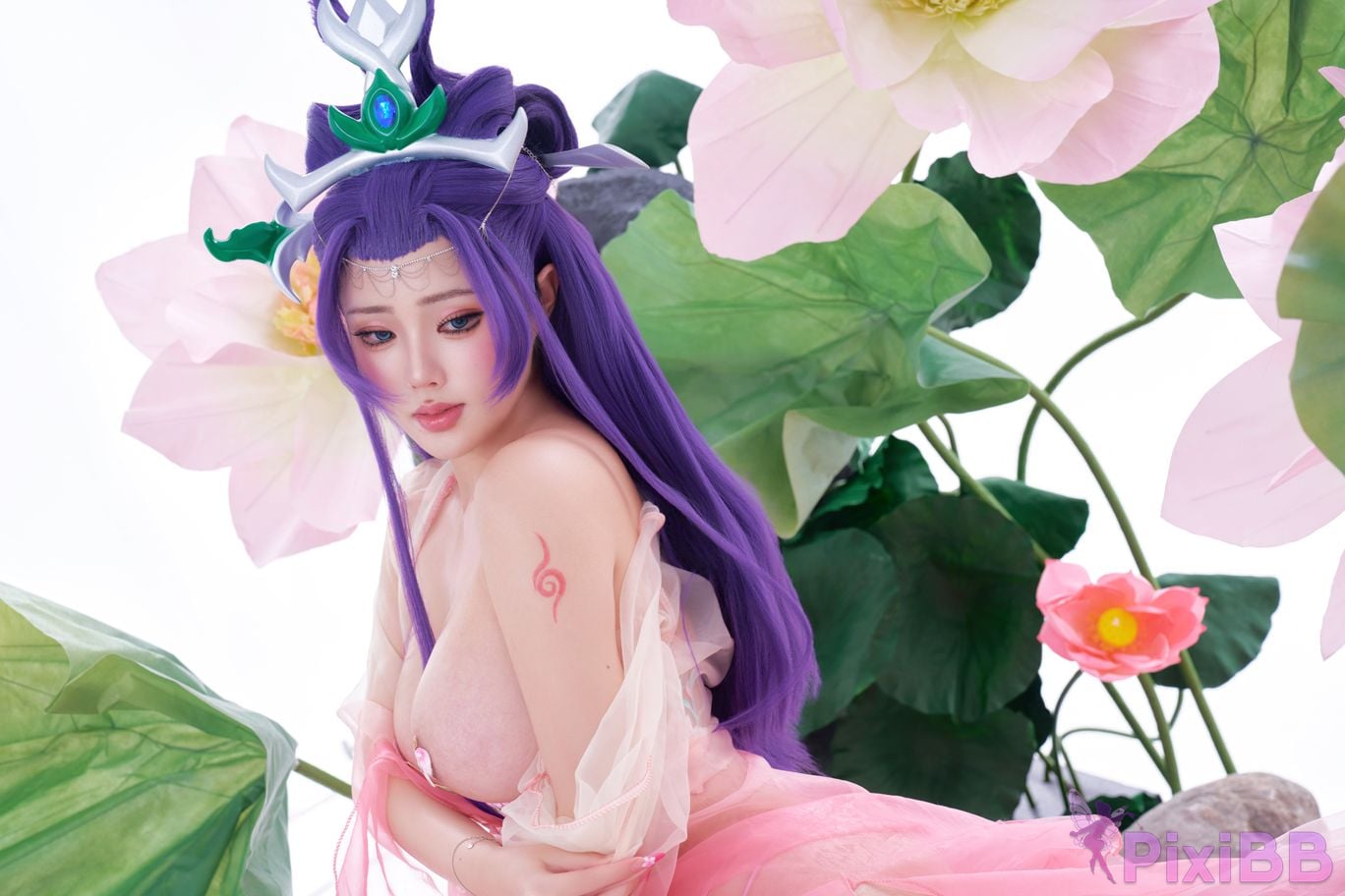 Cosplayer Titanium alloy TiTi wind fairy PixiBB.COM 031