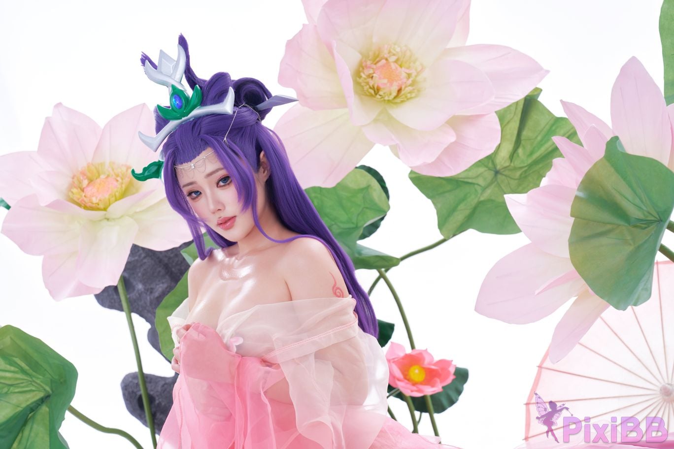 Cosplayer Titanium alloy TiTi wind fairy PixiBB.COM 043