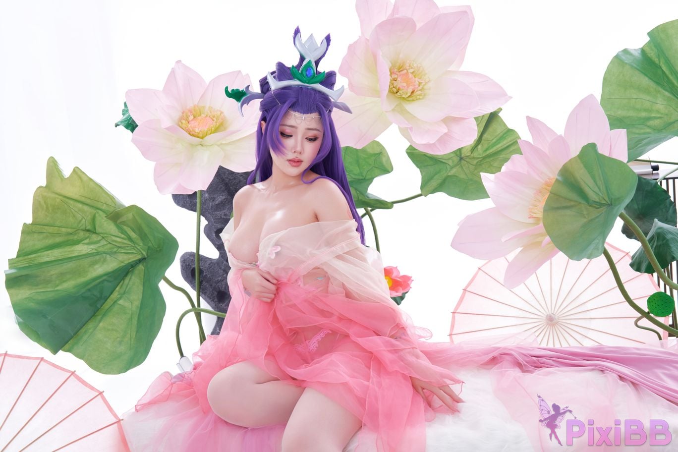 Cosplayer Titanium alloy TiTi wind fairy PixiBB.COM 060