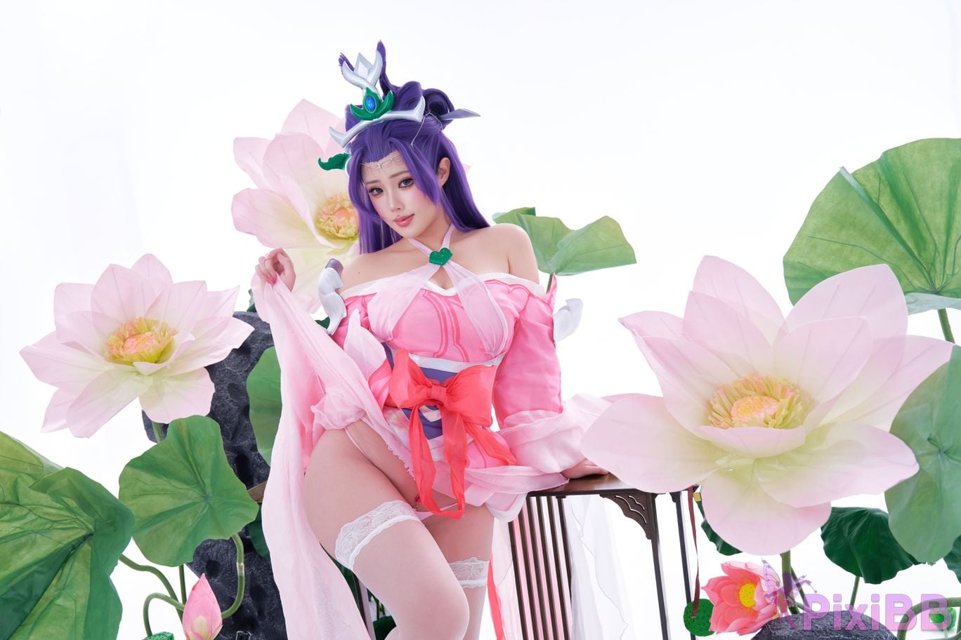 Cosplayer Titanium alloy TiTi wind fairy PixiBB.COM 082