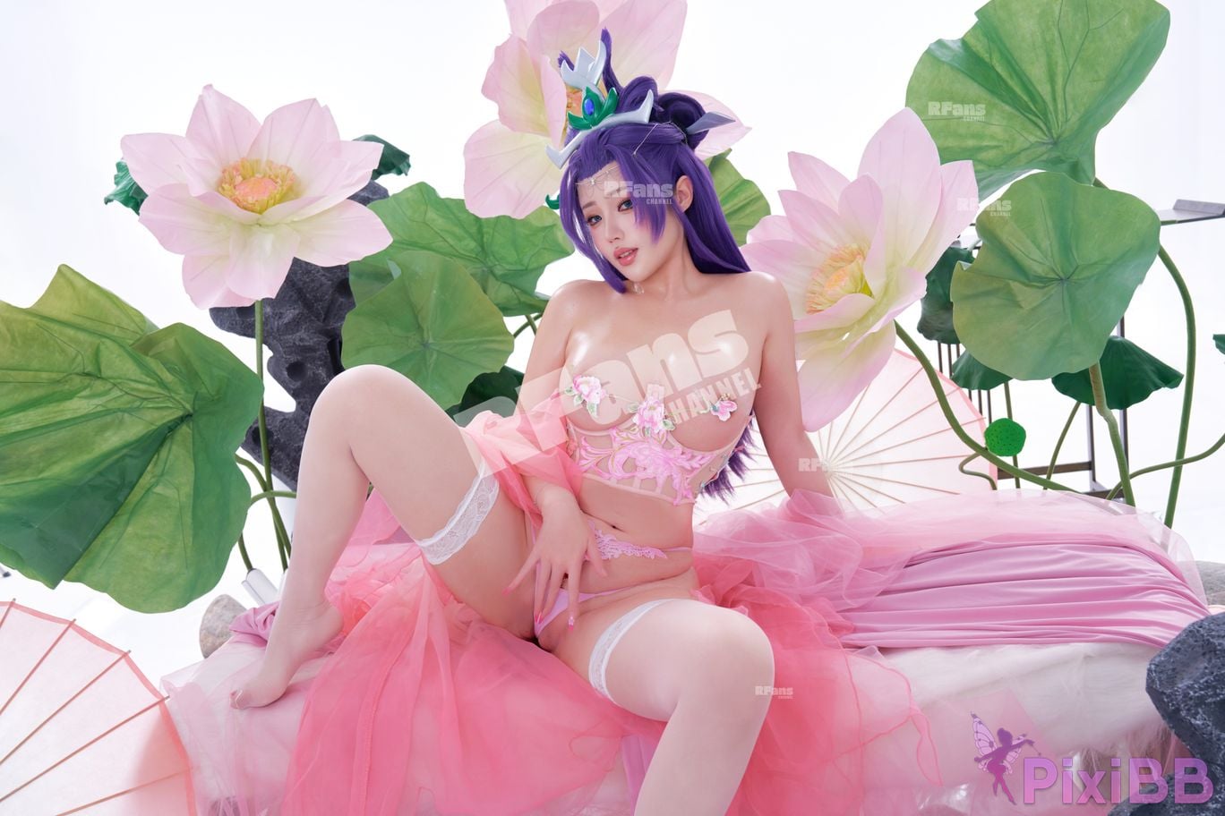 Cosplayer Titanium alloy TiTi wind fairy PixiBB.COM 121