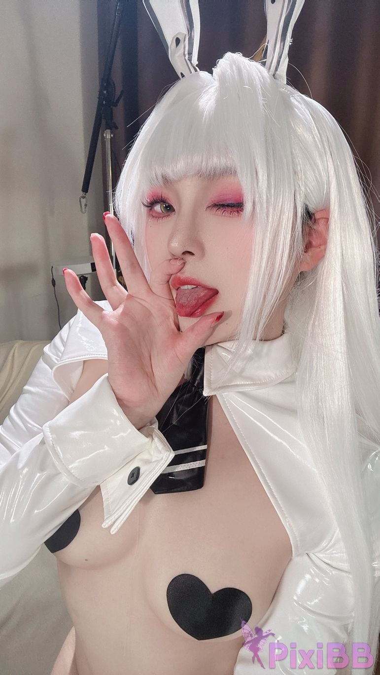 Cosplayer Natsuko Xia Xiazi NIKKE Blanche Reverse bunny girl PixiBB.COM 072