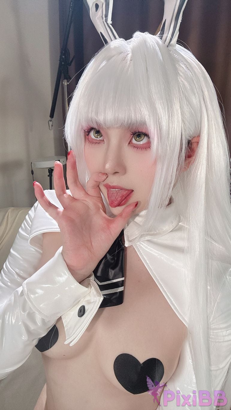 Cosplayer Natsuko Xia Xiazi NIKKE Blanche Reverse bunny girl PixiBB.COM 073