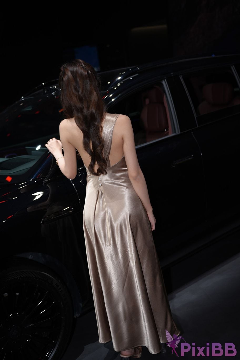 Featured Street Photography Works No.5421 Gentle and charming long dress PixiBB.COM 001