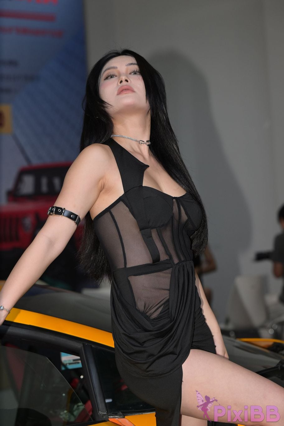 Featured Street Photography Works No.5429 Sexy black dress PixiBB.COM 010