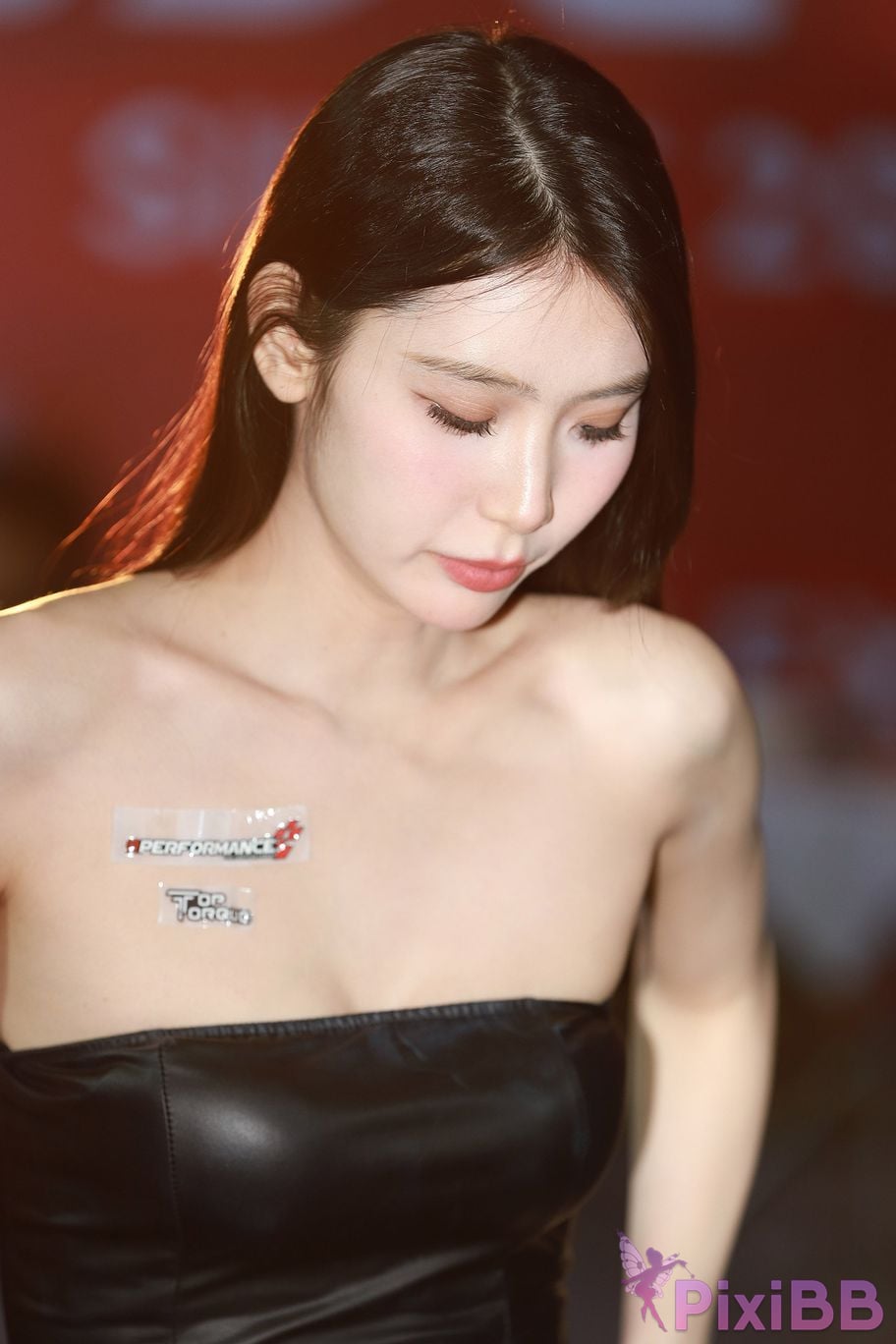 Featured Street Photography Works No.5430 Black leather hip skirt PixiBB.COM 102