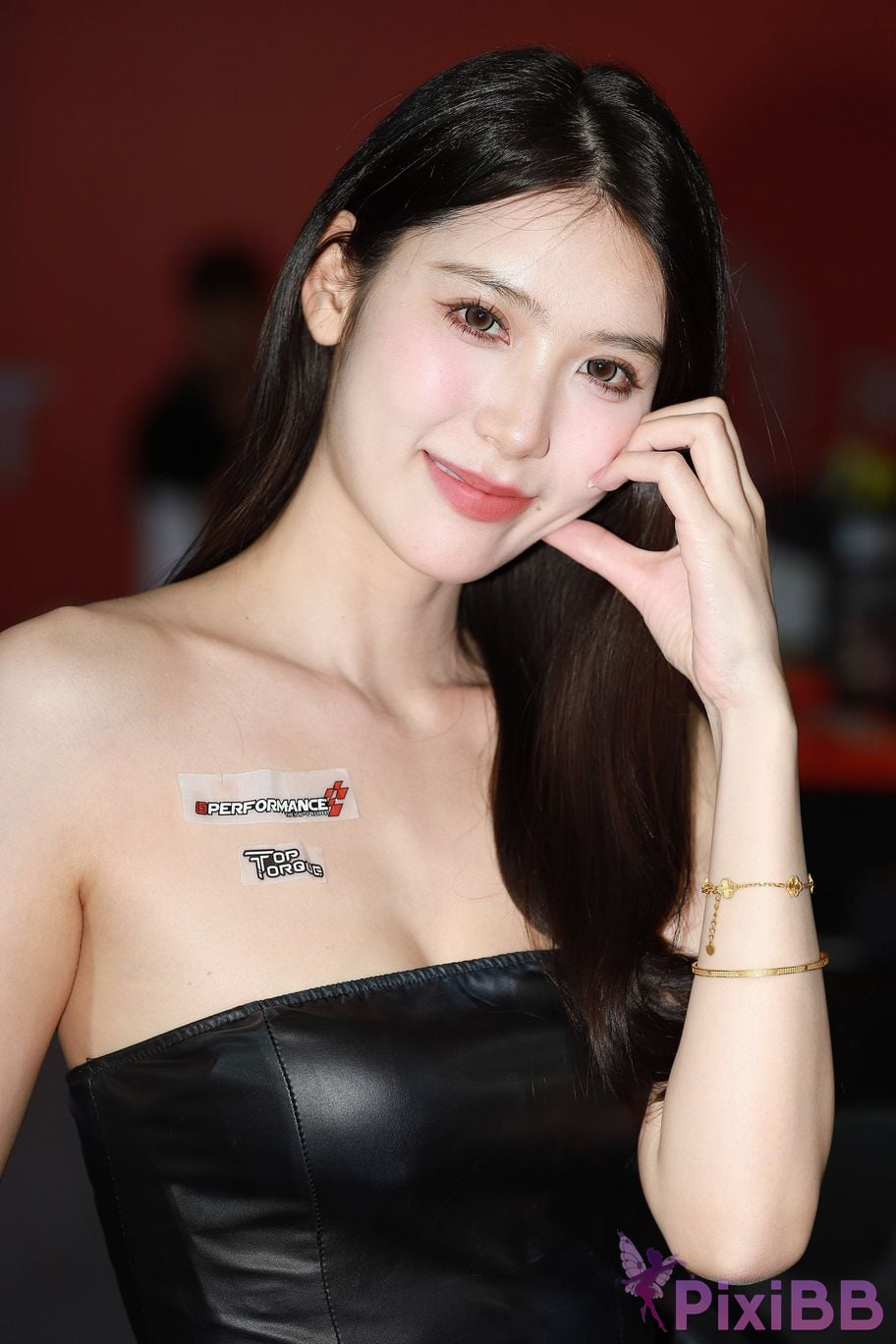 Featured Street Photography Works No.5430 Black leather hip skirt PixiBB.COM 119