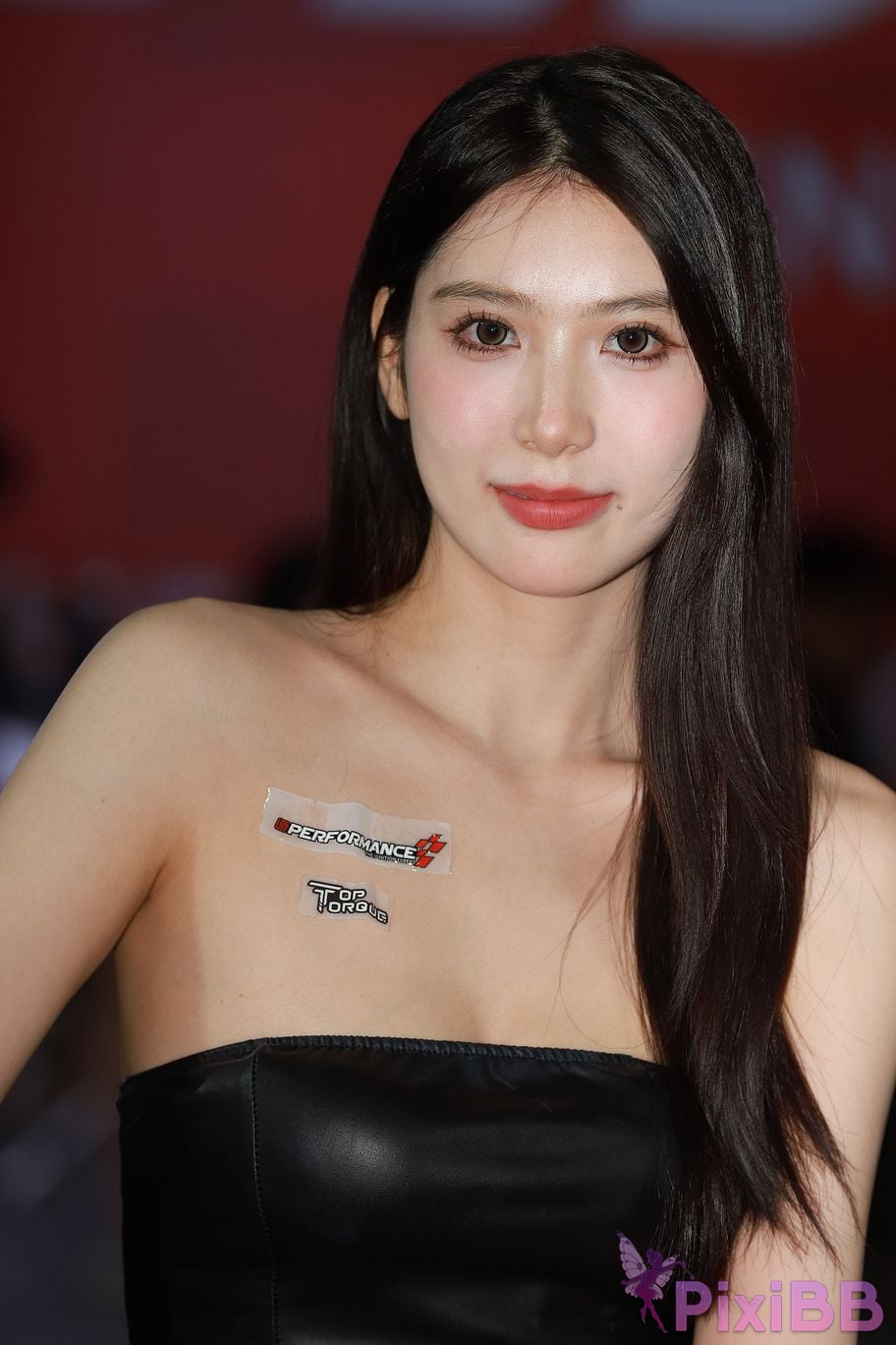 Featured Street Photography Works No.5430 Black leather hip skirt PixiBB.COM 151