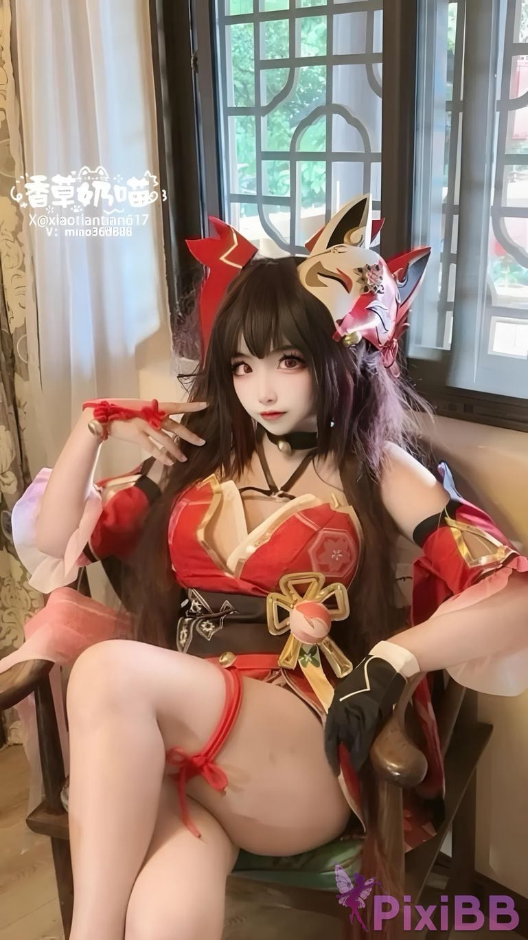 Cosplayer Vanilla Milk Meow firework PixiBB.COM 018