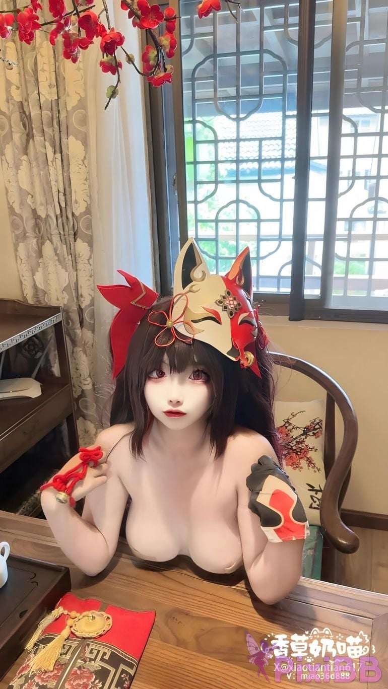 Cosplayer Vanilla Milk Meow firework PixiBB.COM 052