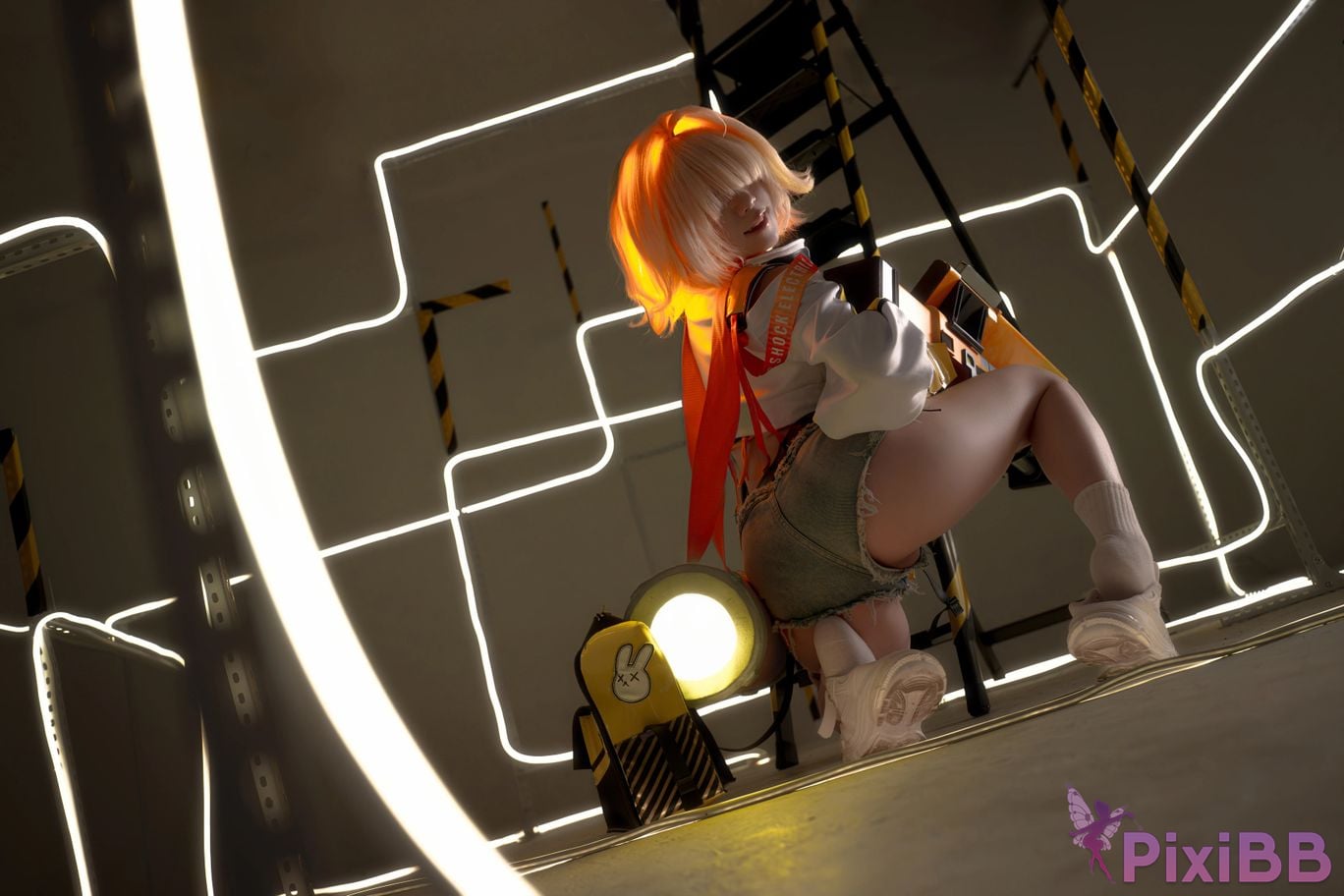 Cosplayer Zhiyue Etsu ko Nikke goddess of victory Ileg PixiBB.COM 053