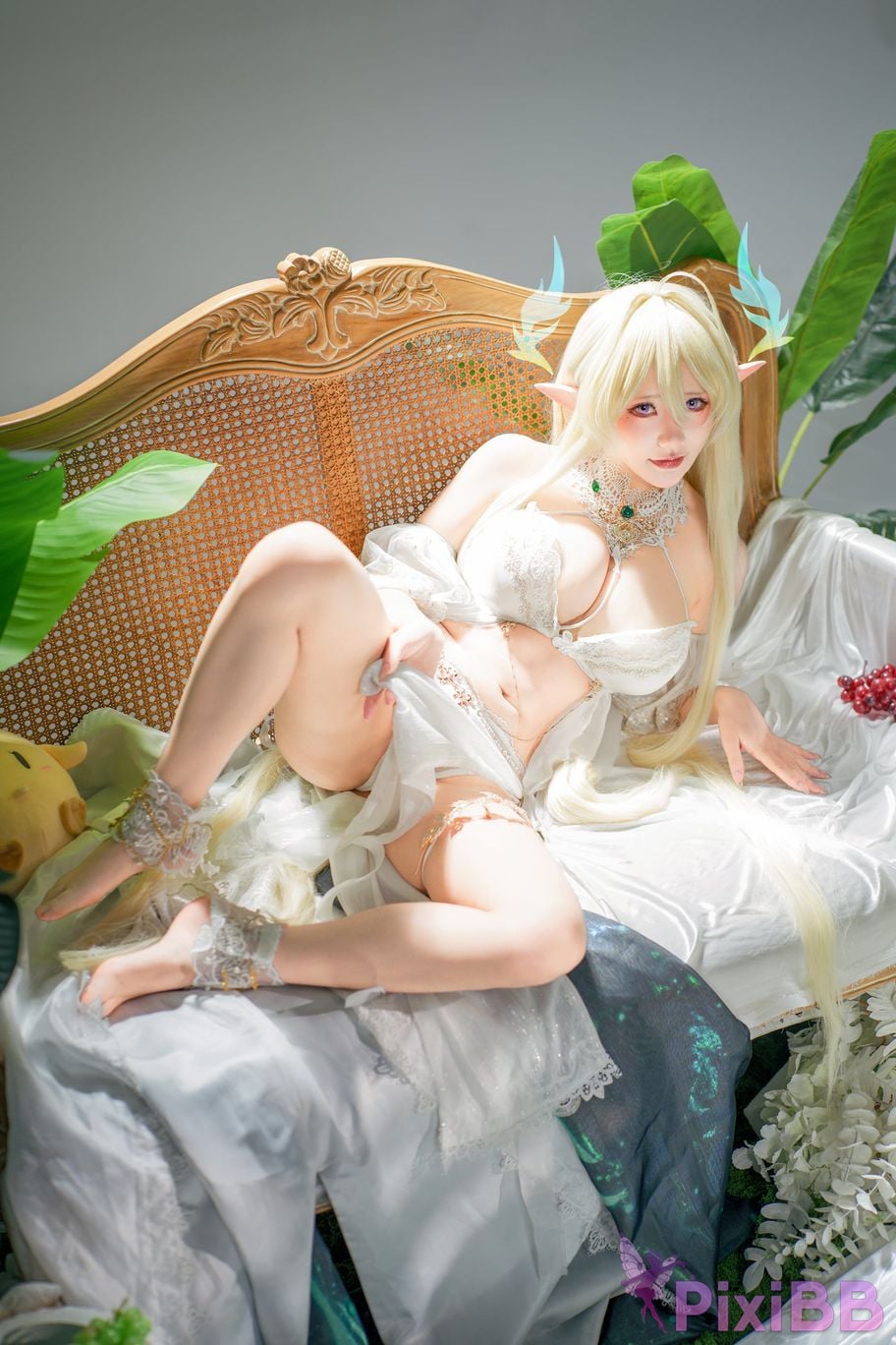 Cosplayer Is it a little bear azur lane golden lion PixiBB.COM 005