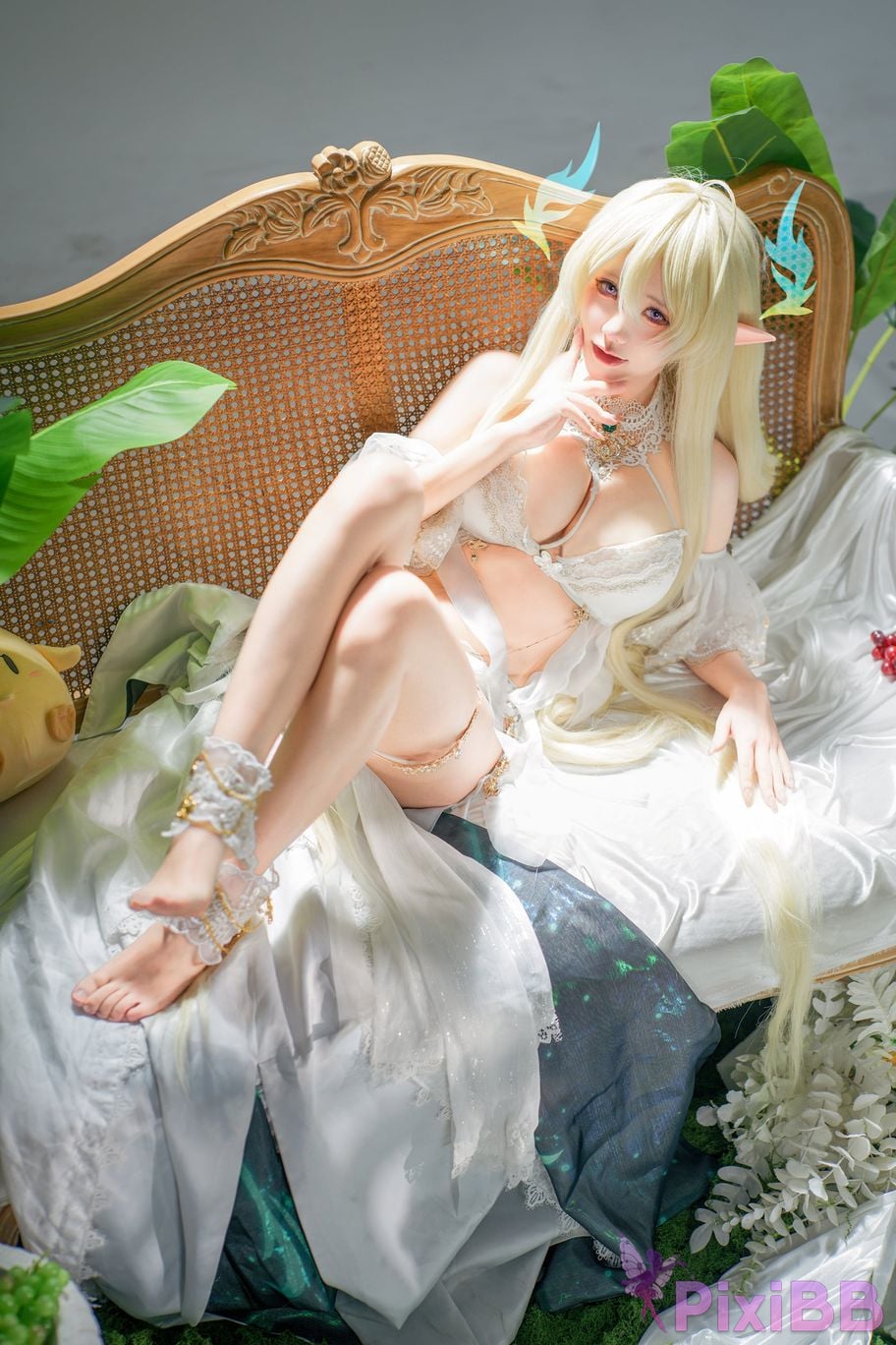 Cosplayer Is it a little bear azur lane golden lion PixiBB.COM 042