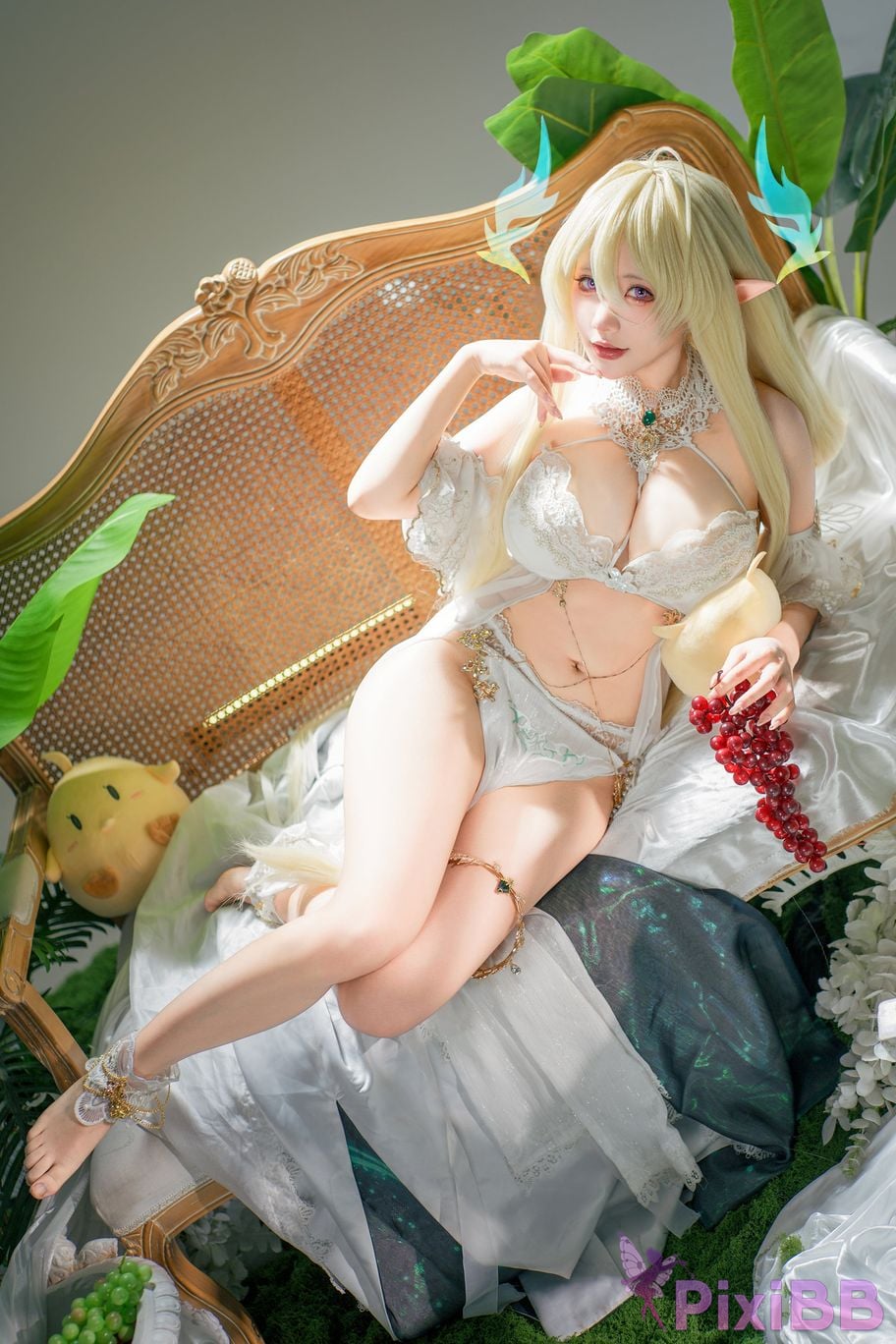 Cosplayer Is it a little bear azur lane golden lion PixiBB.COM 043