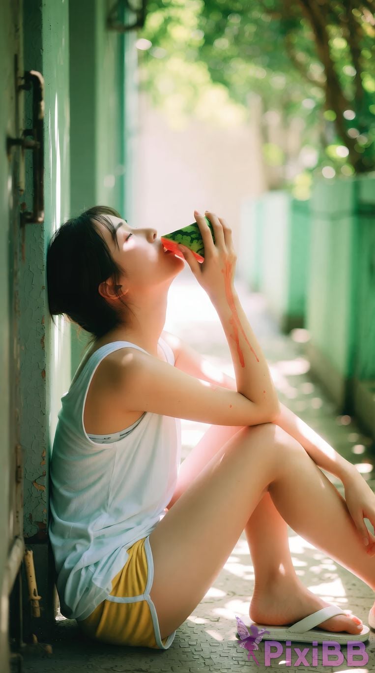 AIGirl One pot lemon home PixiBB.COM 052