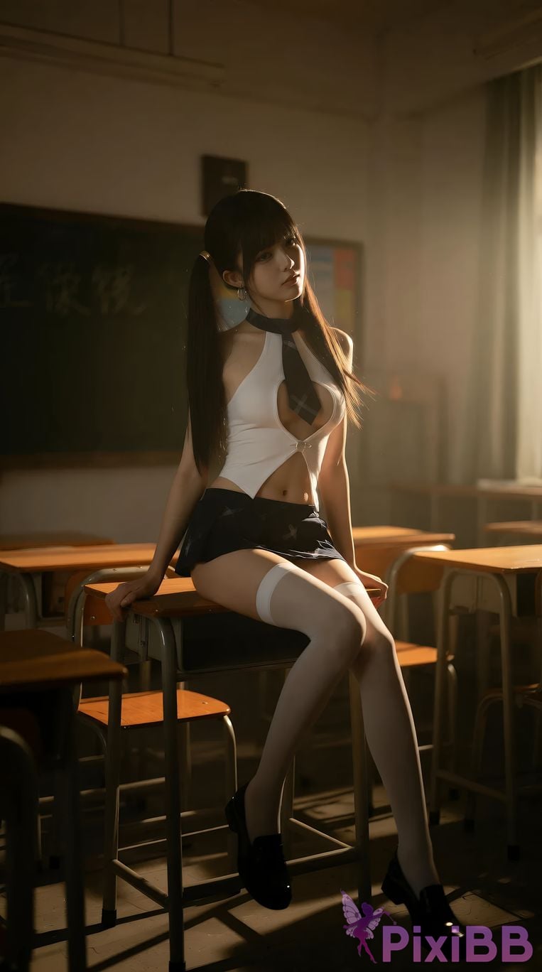 AIGirl pomelo sasa classroom PixiBB.COM 044