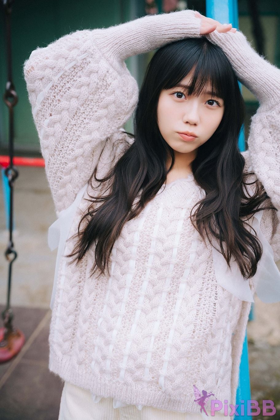 Japanese Idol Riko Kudo STU48 LOOK ME Young Champion Digigra PixiBB.COM 002