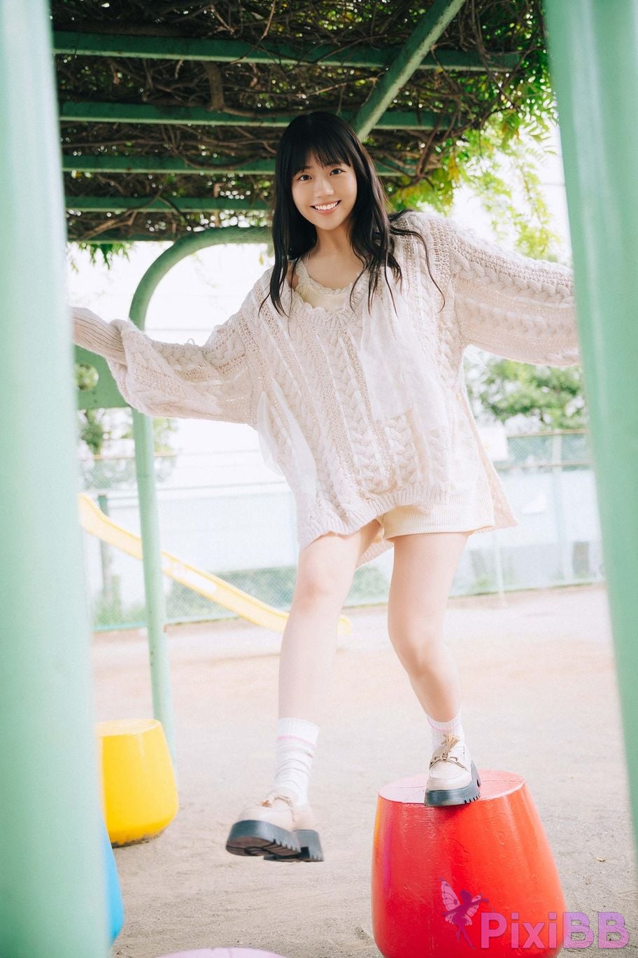 Japanese Idol Riko Kudo STU48 LOOK ME Young Champion Digigra PixiBB.COM 011