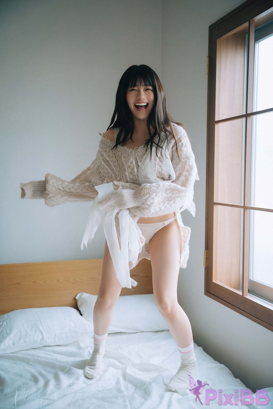 Japanese Idol Riko Kudo STU48 LOOK ME Young Champion Digigra PixiBB.COM 020