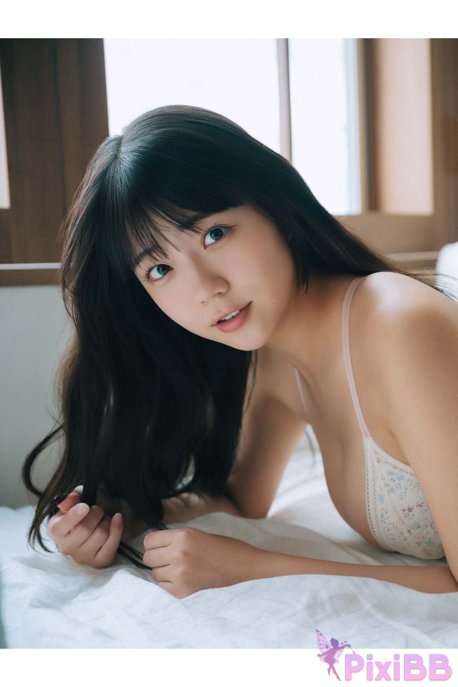 Japanese Idol Riko Kudo STU48 LOOK ME Young Champion Digigra PixiBB.COM 029