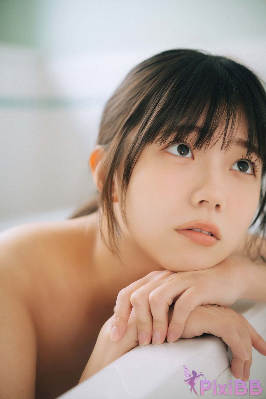 Japanese Idol Riko Kudo STU48 LOOK ME Young Champion Digigra PixiBB.COM 042