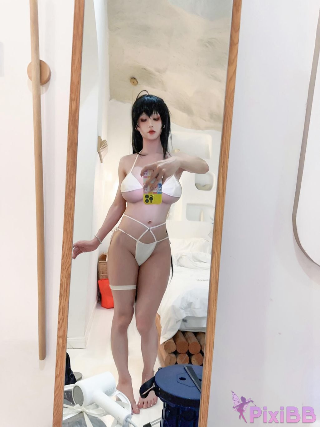 Cosplayer Three oclock in the morning azur lane Dafeng swimsuit PixiBB.COM 115