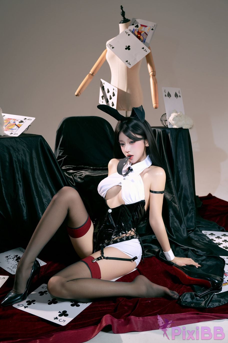 Cosplay SAMA Card Bunny Girl PixiBB.COM 049