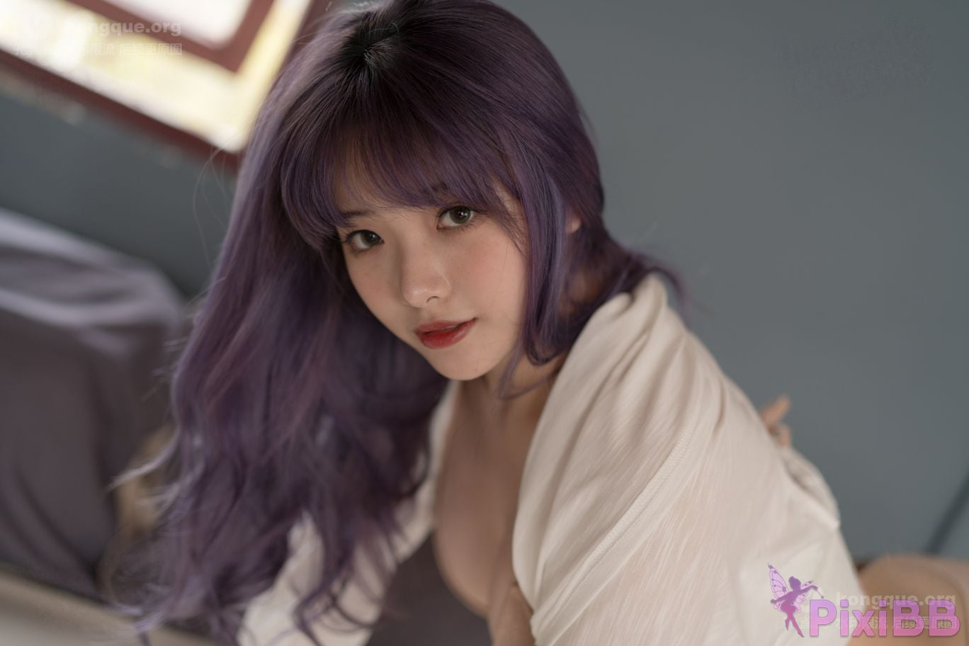 Cosplay Wenmei is unreasonable Rooftop Japanese style PixiBB.COM 024