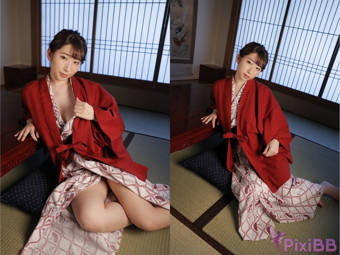 Japanese Idol Takarada Monami photo collection Big breasts hot spring trip Just barely Club pink club PixiBB.COM 043
