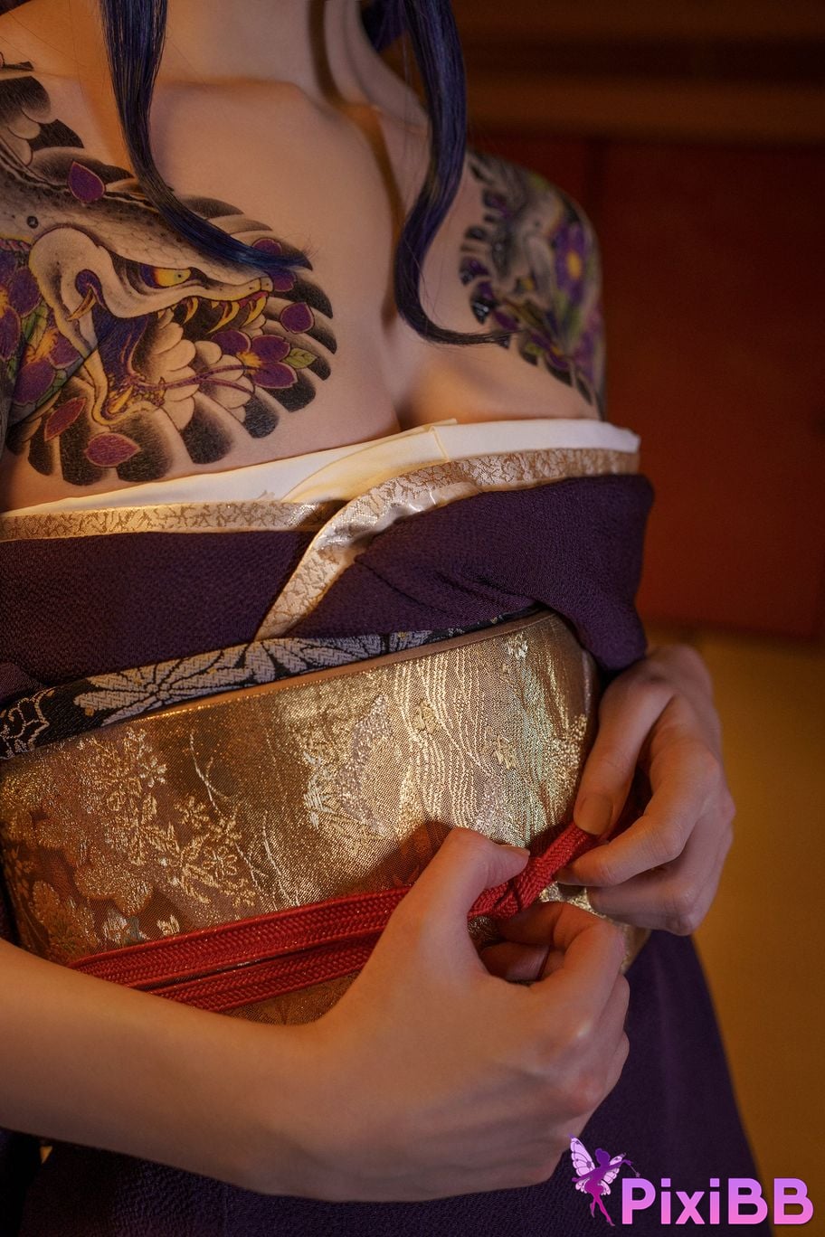 Vinnegal Shogun Raiden Kimono PixiBB.COM 12